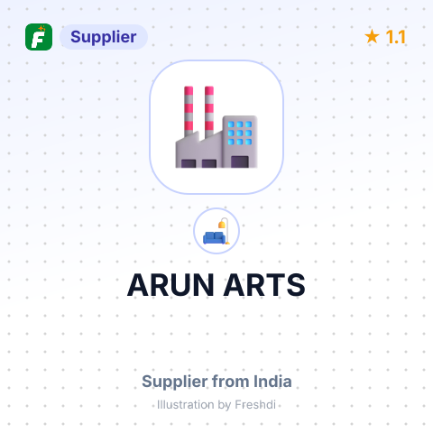 ARUN ARTS – summary card, no photo uploaded yet