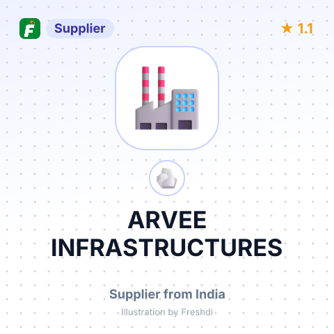ARVEE INFRASTRUCTURES – summary card, no photo uploaded yet