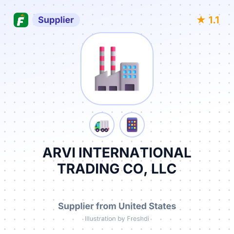 ARVI INTERNATIONAL TRADING CO, LLC – summary card, no photo uploaded yet