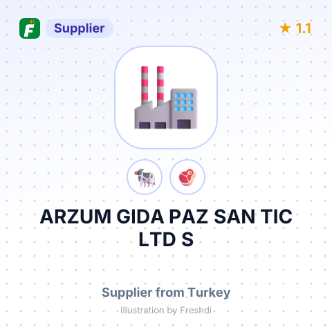 ARZUM GIDA PAZ SAN TIC LTD S – summary card, no photo uploaded yet