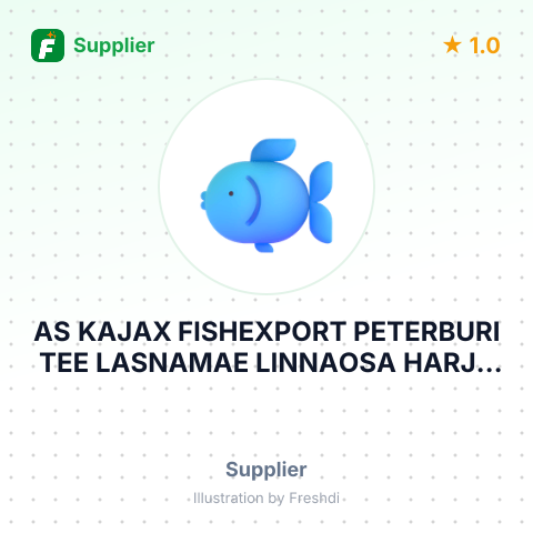 AS KAJAX FISHEXPORT PETERBURI TEE LASNAMAE LINNAOSA HARJU MAAKOND – summary card, no photo uploaded yet