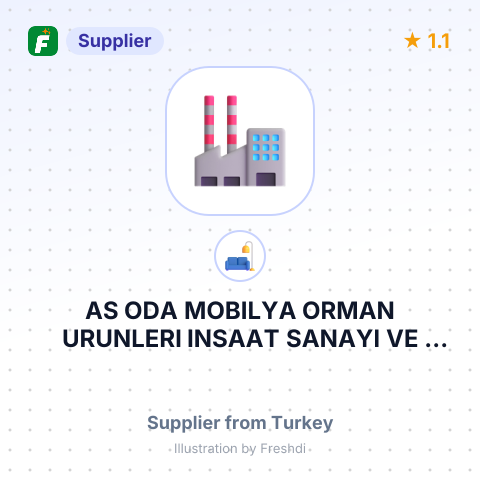 AS ODA MOBILYA ORMAN URUNLERI INSAAT SANAYI VE TICARET LIMITED SIRKETI – summary card, no photo uploaded yet