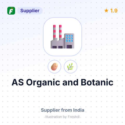 AS Organic and Botanic – summary card, no photo uploaded yet