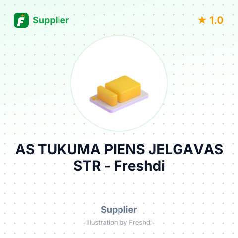 AS TUKUMA PIENS JELGAVAS STR – summary card, no photo uploaded yet
