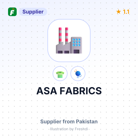 ASA FABRICS – summary card, no photo uploaded yet