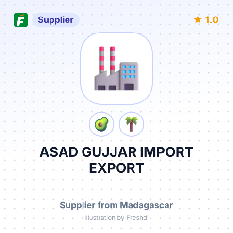 ASAD GUJJAR IMPORT EXPORT – summary card, no photo uploaded yet