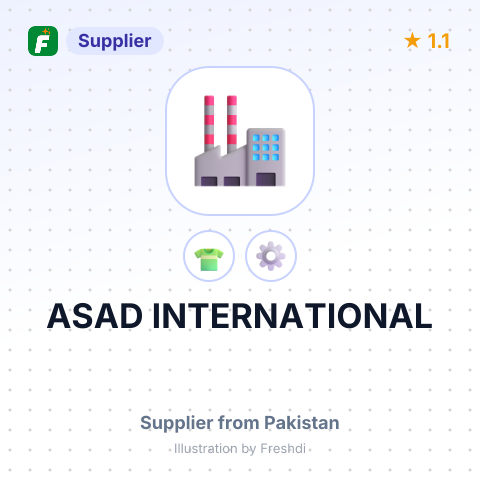 ASAD INTERNATIONAL – summary card, no photo uploaded yet