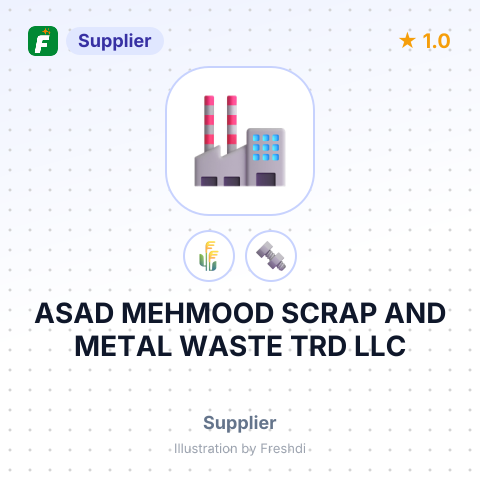 ASAD MEHMOOD SCRAP AND METAL WASTE TRD LLC – summary card, no photo uploaded yet