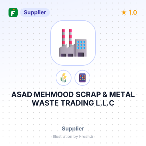 ASAD MEHMOOD SCRAP & METAL WASTE TRADING L.L.C – summary card, no photo uploaded yet