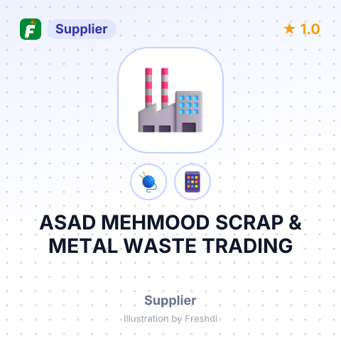 ASAD MEHMOOD SCRAP & METAL WASTE TRADING – summary card, no photo uploaded yet