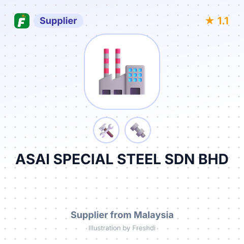 ASAI SPECIAL STEEL SDN BHD – summary card, no photo uploaded yet
