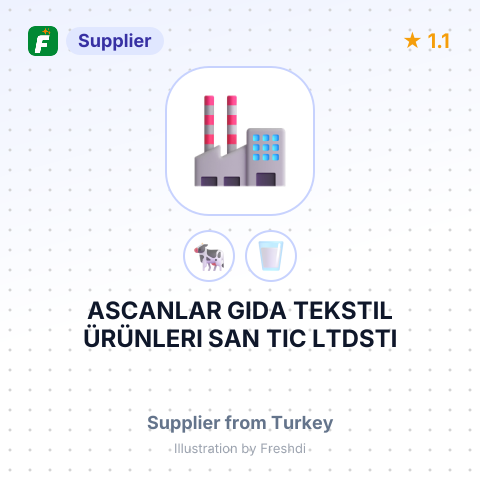ASCANLAR GIDA TEKSTIL ÜRÜNLERI SAN TIC LTDSTI – summary card, no photo uploaded yet