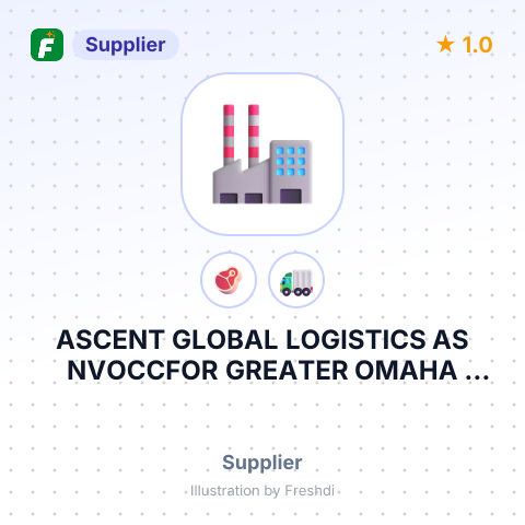 ASCENT GLOBAL LOGISTICS AS NVOCCFOR GREATER OMAHA PACKING – summary card, no photo uploaded yet