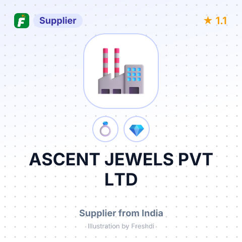 ASCENT JEWELS PVT LTD – summary card, no photo uploaded yet
