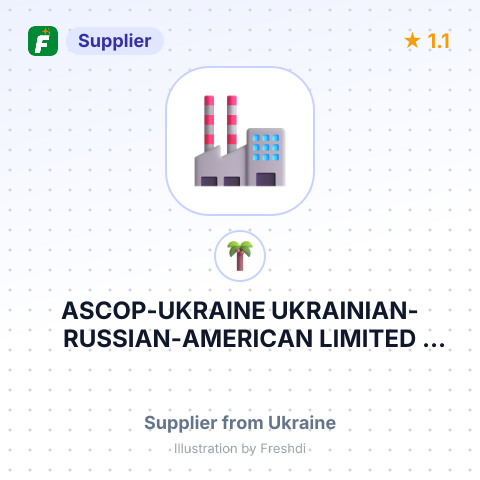 ASCOP-UKRAINE UKRAINIAN-RUSSIAN-AMERICAN LIMITED LIABILITY COMPANY – summary card, no photo uploaded yet