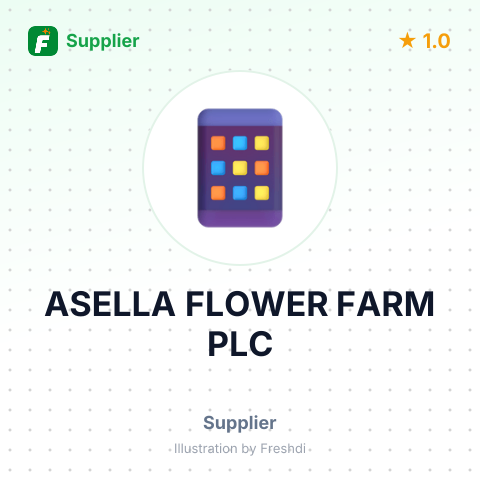 ASELLA FLOWER FARM PLC – summary card, no photo uploaded yet