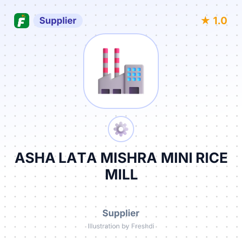 ASHA LATA MISHRA MINI RICE MILL – summary card, no photo uploaded yet