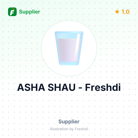 ASHA SHAU – summary card, no photo uploaded yet
