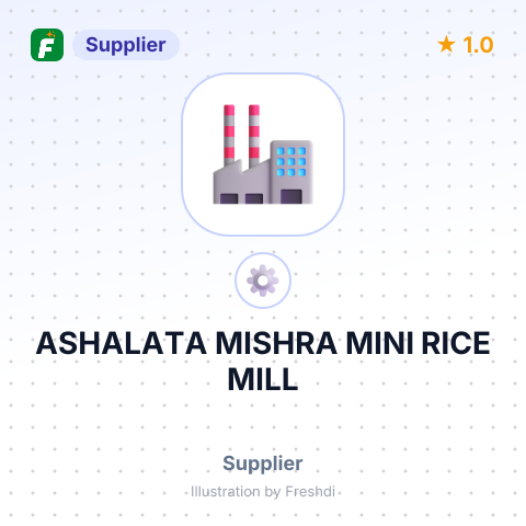 ASHALATA MISHRA MINI RICE MILL – summary card, no photo uploaded yet