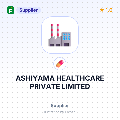 ASHIYAMA HEALTHCARE PRIVATE LIMITED – summary card, no photo uploaded yet