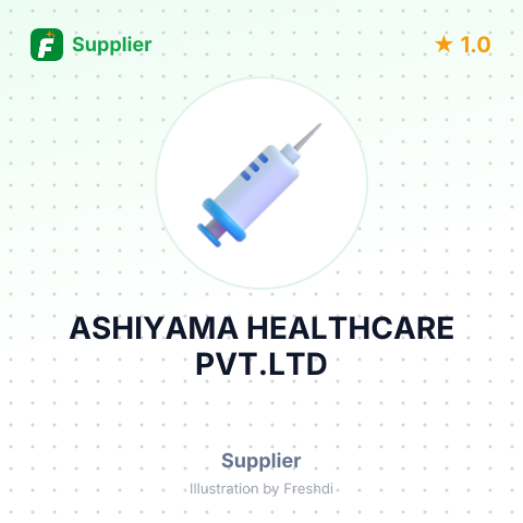 ASHIYAMA HEALTHCARE PVT.LTD – summary card, no photo uploaded yet
