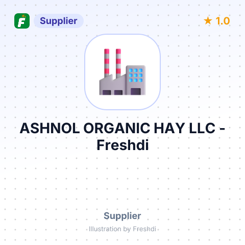 ASHNOL ORGANIC HAY LLC – summary card, no photo uploaded yet