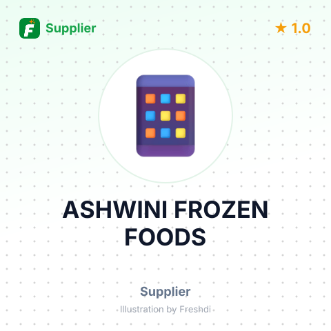 ASHWINI FROZEN FOODS – summary card, no photo uploaded yet