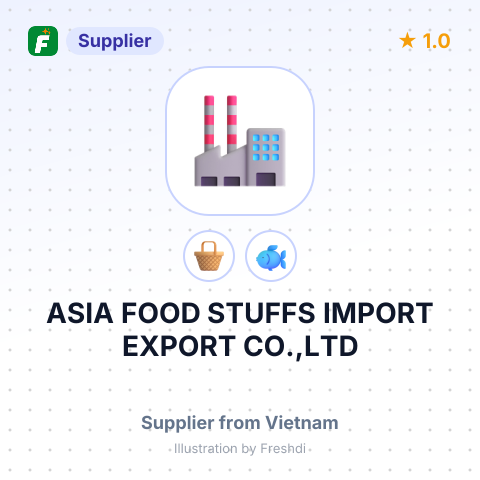 ASIA FOOD STUFFS IMPORT EXPORT CO.,LTD – summary card, no photo uploaded yet