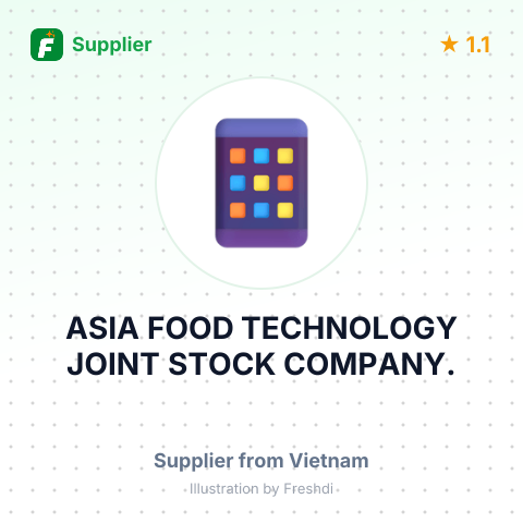 ASIA FOOD TECHNOLOGY JOINT STOCK COMPANY. – summary card, no photo uploaded yet