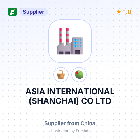 ASIA INTERNATIONAL (SHANGHAI) CO LTD – summary card, no photo uploaded yet