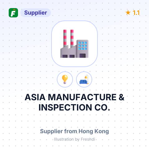 ASIA MANUFACTURE & INSPECTION CO. – summary card, no photo uploaded yet