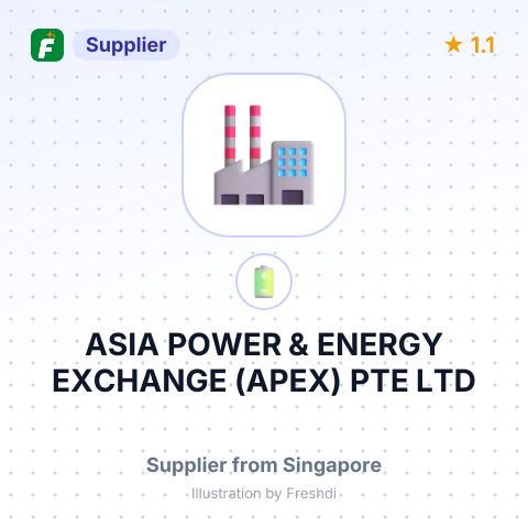 ASIA POWER & ENERGY EXCHANGE (APEX) PTE LTD – summary card, no photo uploaded yet