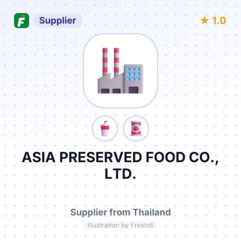 ASIA PRESERVED FOOD CO., LTD. – summary card, no photo uploaded yet