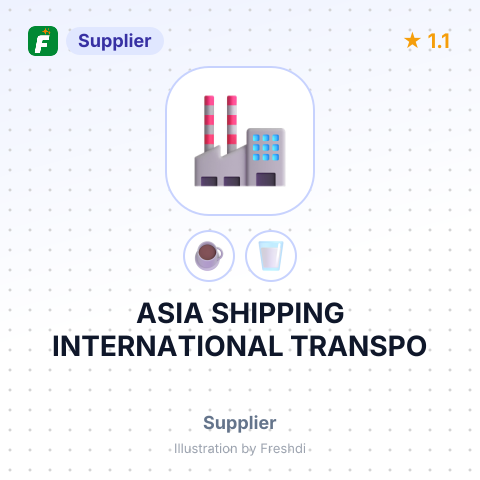 ASIA SHIPPING INTERNATIONAL TRANSPO – summary card, no photo uploaded yet
