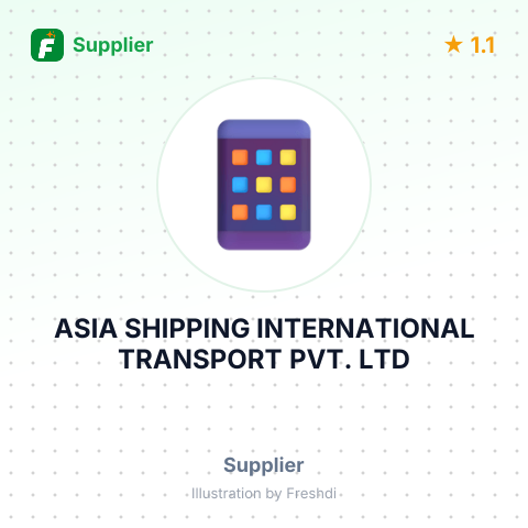 ASIA SHIPPING INTERNATIONAL TRANSPORT PVT. LTD – summary card, no photo uploaded yet