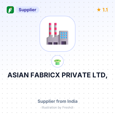 ASIAN FABRICX PRIVATE LTD, – summary card, no photo uploaded yet