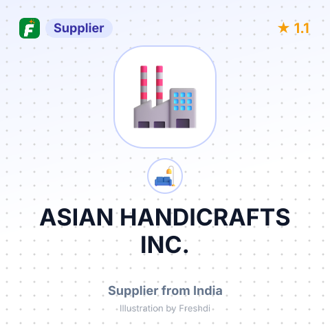 ASIAN HANDICRAFTS INC. – summary card, no photo uploaded yet