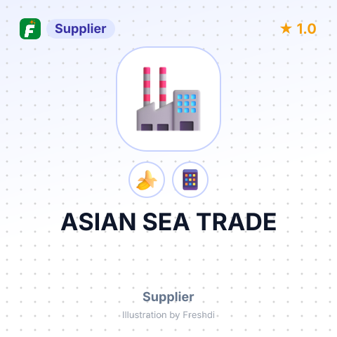 ASIAN SEA TRADE – summary card, no photo uploaded yet