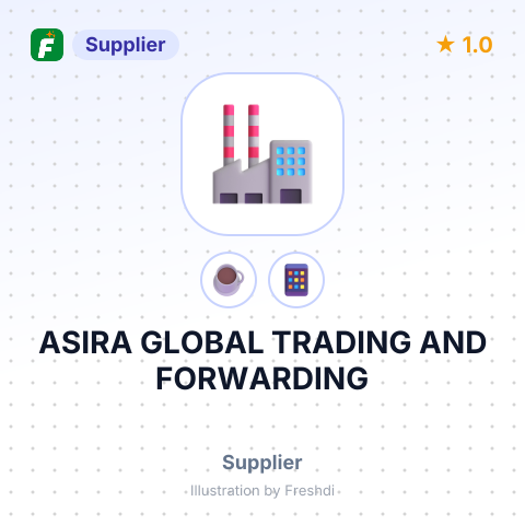 ASIRA GLOBAL TRADING AND FORWARDING – summary card, no photo uploaded yet