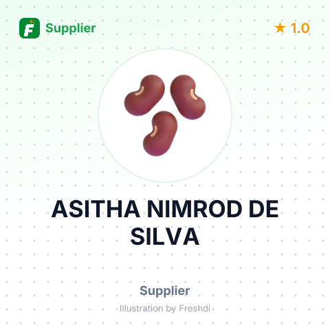ASITHA NIMROD DE SILVA – summary card, no photo uploaded yet