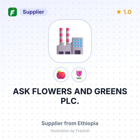 ASK FLOWERS AND GREENS PLC. – summary card, no photo uploaded yet
