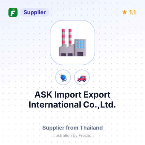 ASK Import Export International Co.,Ltd. – summary card, no photo uploaded yet