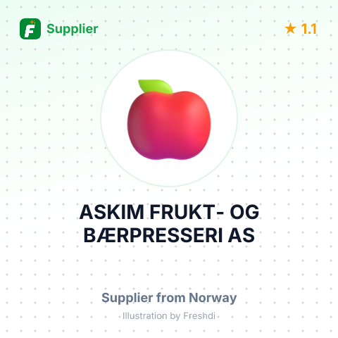 ASKIM FRUKT- OG BÆRPRESSERI AS – summary card, no photo uploaded yet