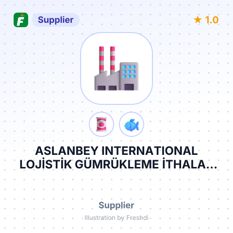 ASLANBEY INTERNATIONAL LOJİSTİK GÜMRÜKLEME İTHALAT İHRACAT SANAYİ VE TİCARET LİMİTED ŞİRKETİ – summary card, no photo uploaded yet
