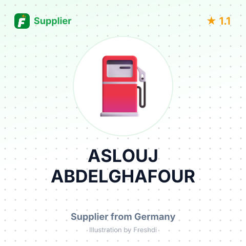 ASLOUJ ABDELGHAFOUR – summary card, no photo uploaded yet