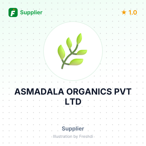 ASMADALA ORGANICS PVT LTD – summary card, no photo uploaded yet