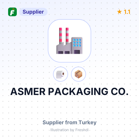 ASMER PACKAGING CO. – summary card, no photo uploaded yet