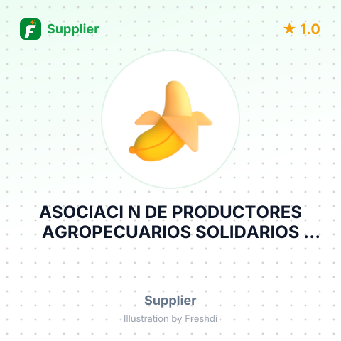 ASOCIACI N DE PRODUCTORES AGROPECUARIOS SOLIDARIOS VALLE VER – summary card, no photo uploaded yet