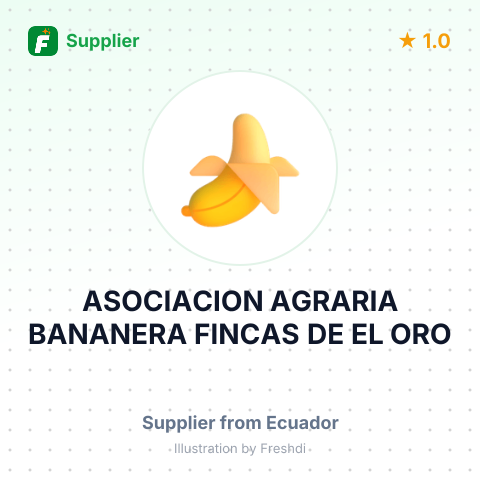 ASOCIACION AGRARIA BANANERA FINCAS DE EL ORO – summary card, no photo uploaded yet