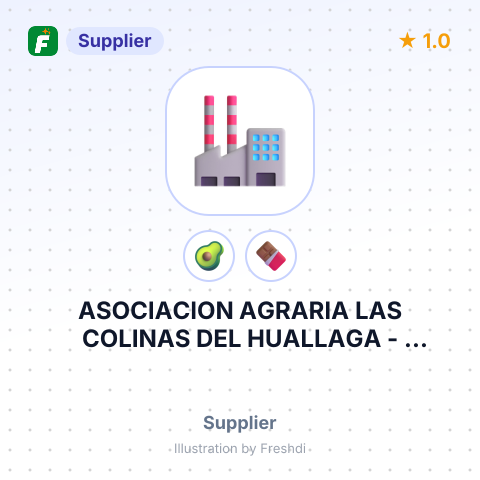 ASOCIACION AGRARIA LAS COLINAS DEL HUALLAGA - AGROCOLH – summary card, no photo uploaded yet
